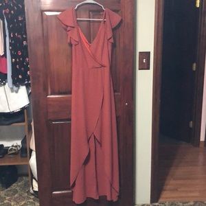 Short in the front long in the back